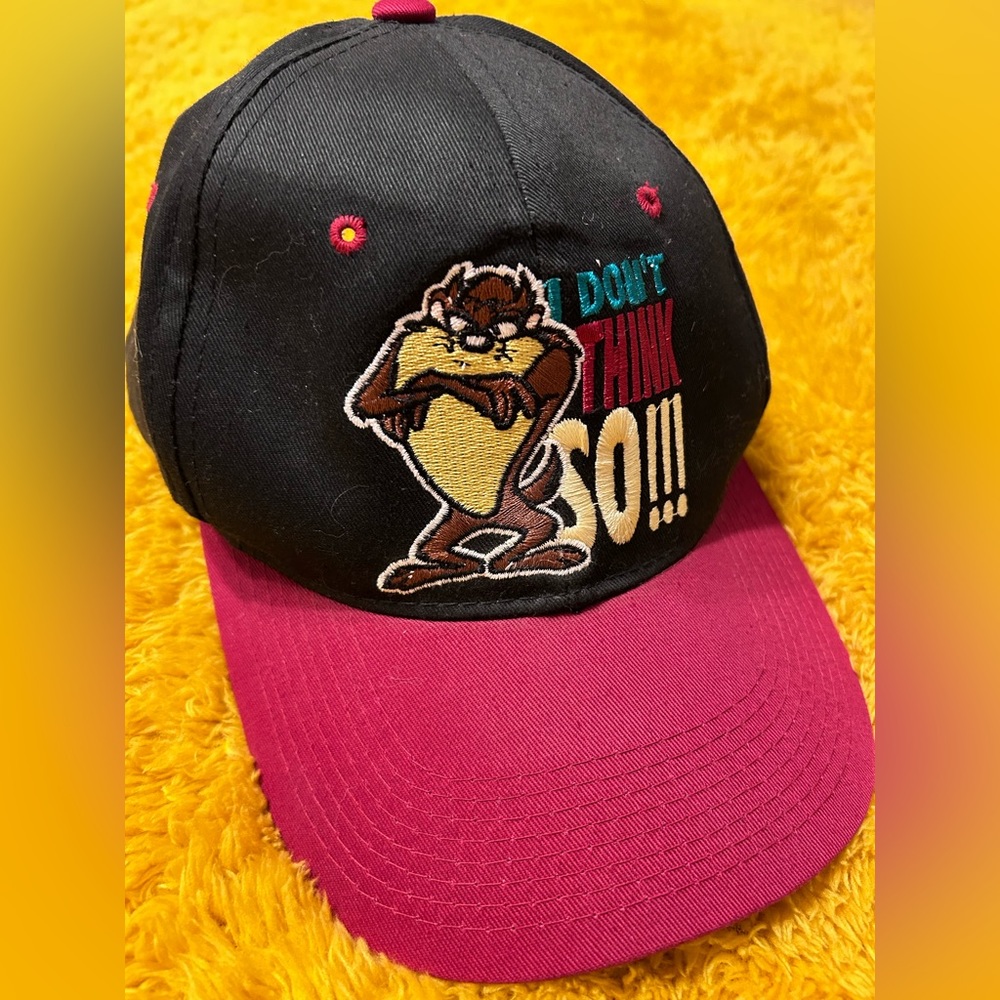 Vintage Looney Tunes Tasmanian Devil Florida Baseball Cap - Picture 1 of 7
